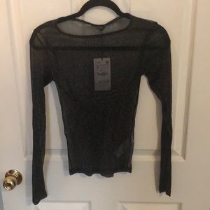 See through Zara too, size small